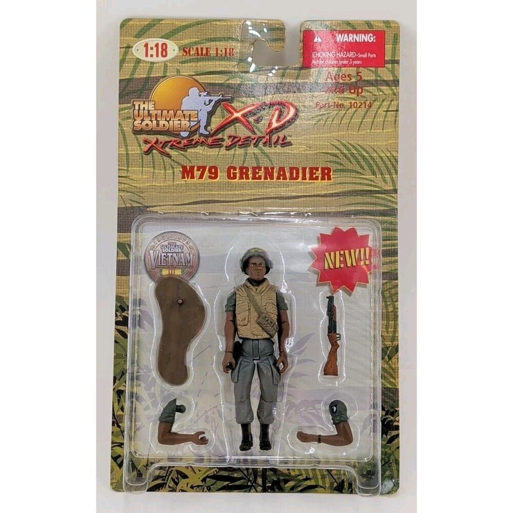 21st Century Toys Ultimate Soldier XD Vietnam M79 GRENADIER 1:18 10214 NIP